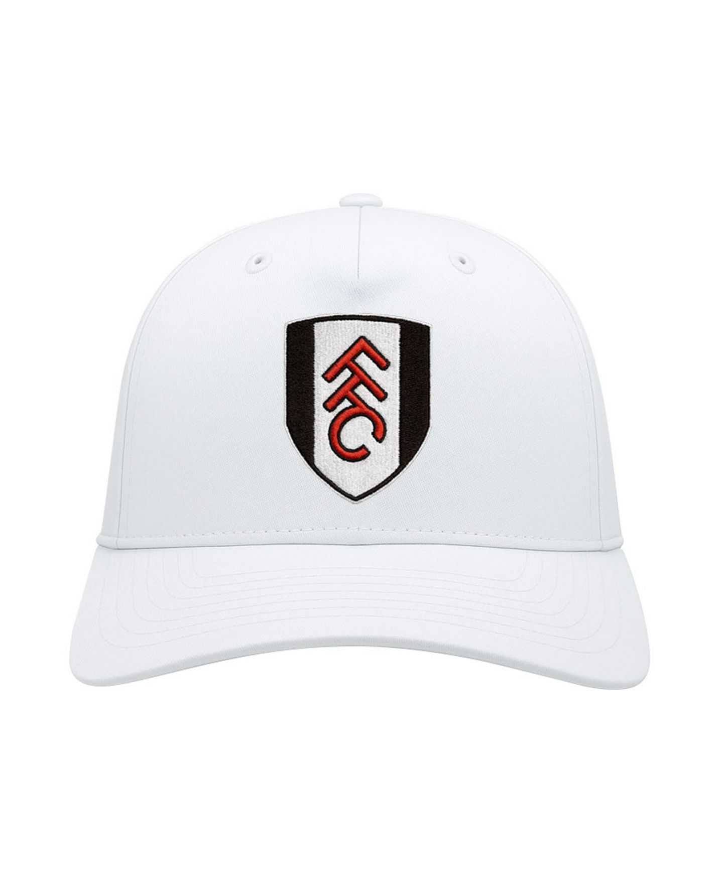 Мужская кепка 1863FC White Fulham Mono Badge High Point Adjustable Hat — фото 2