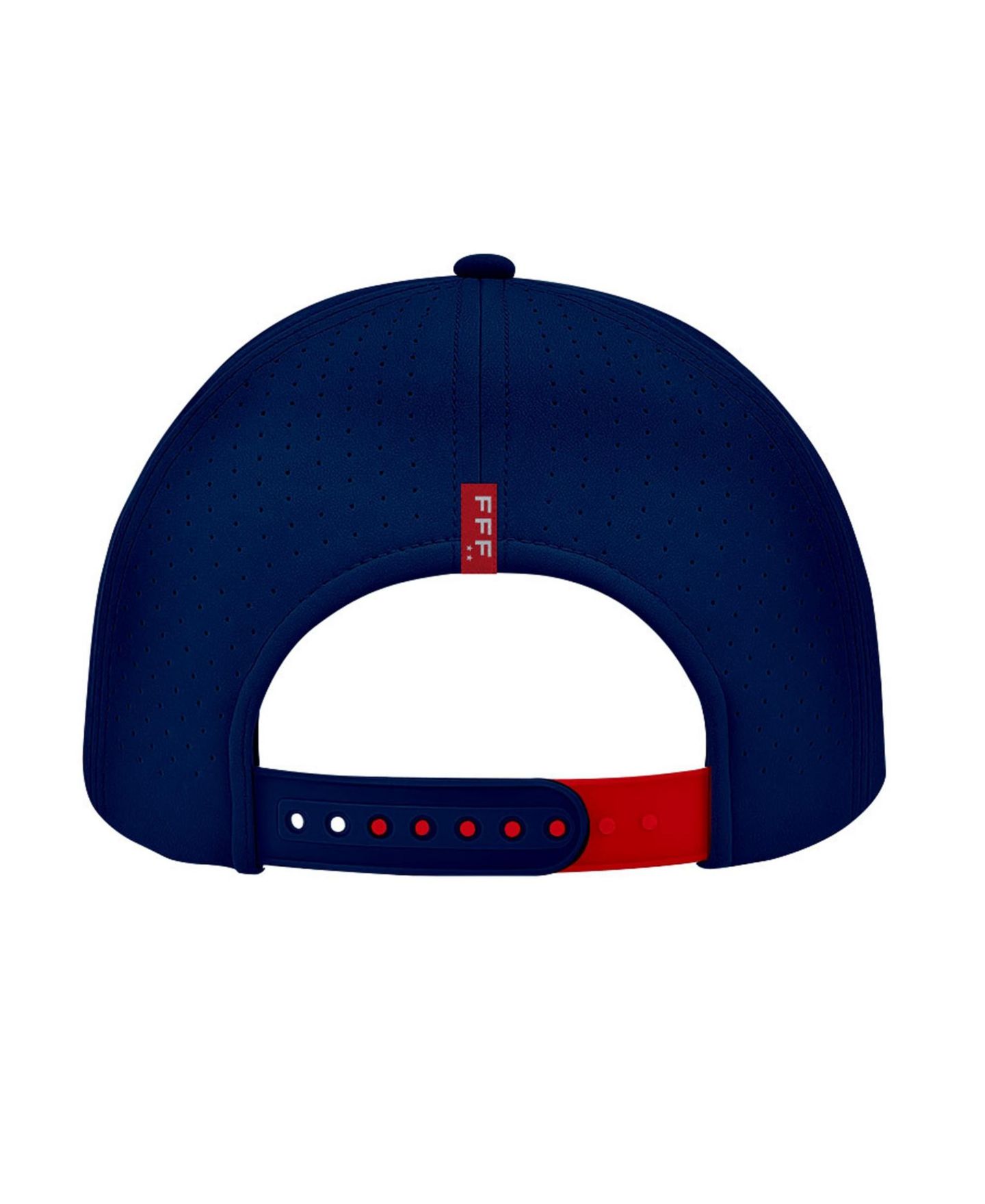 Мужская кепка 1863FC Navy France National Team Federation Color Badge Airflow Adjustable Hat — фото 4