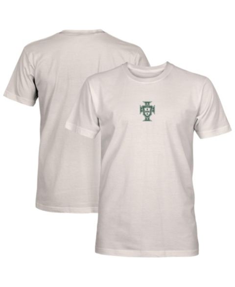 Мужская футболка 1863FC Gray Portugal National Team Center Mono Badge Premium
