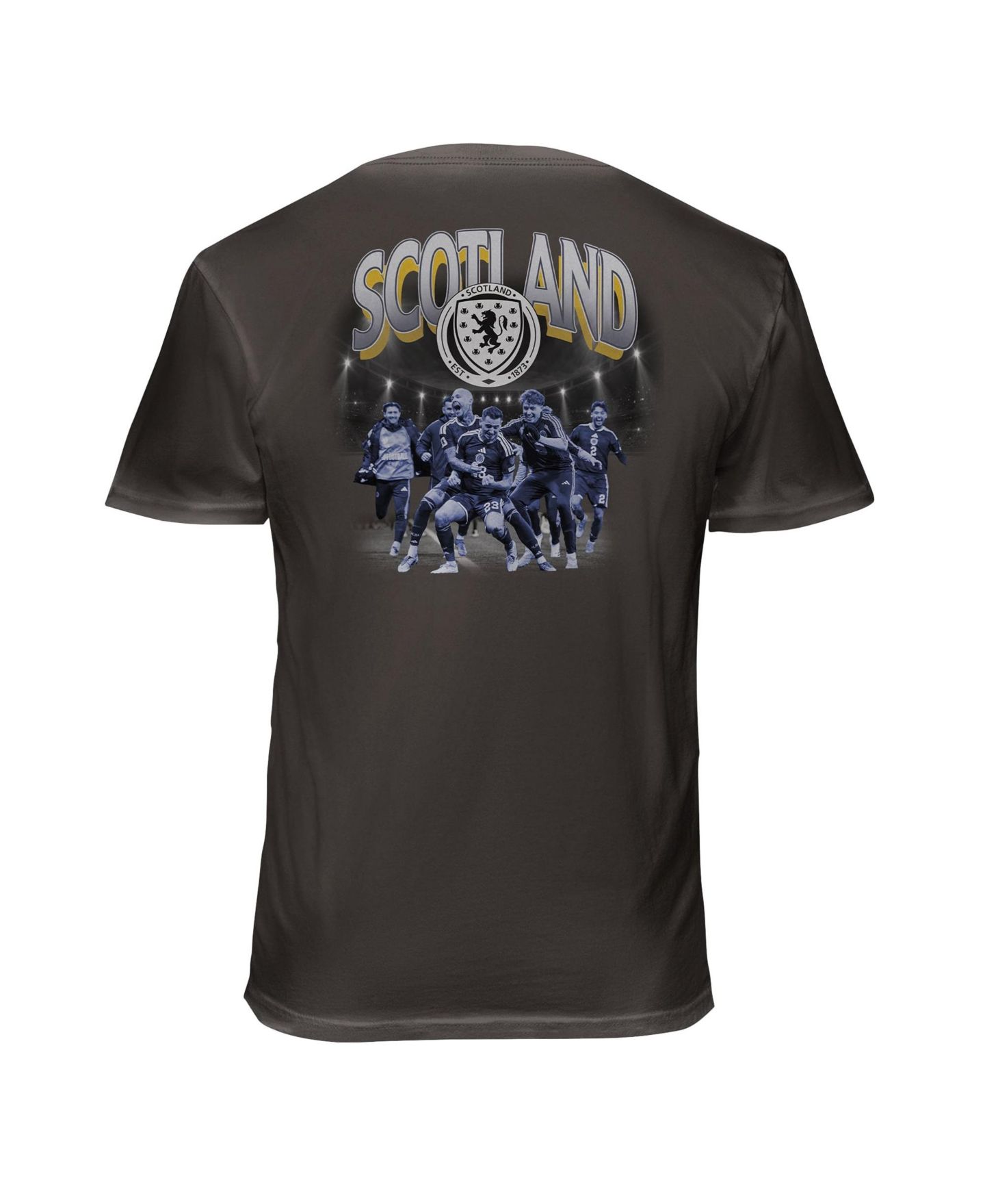 Мужская футболка 1863FC Gray Scotland National Team Soft Wash — фото 3