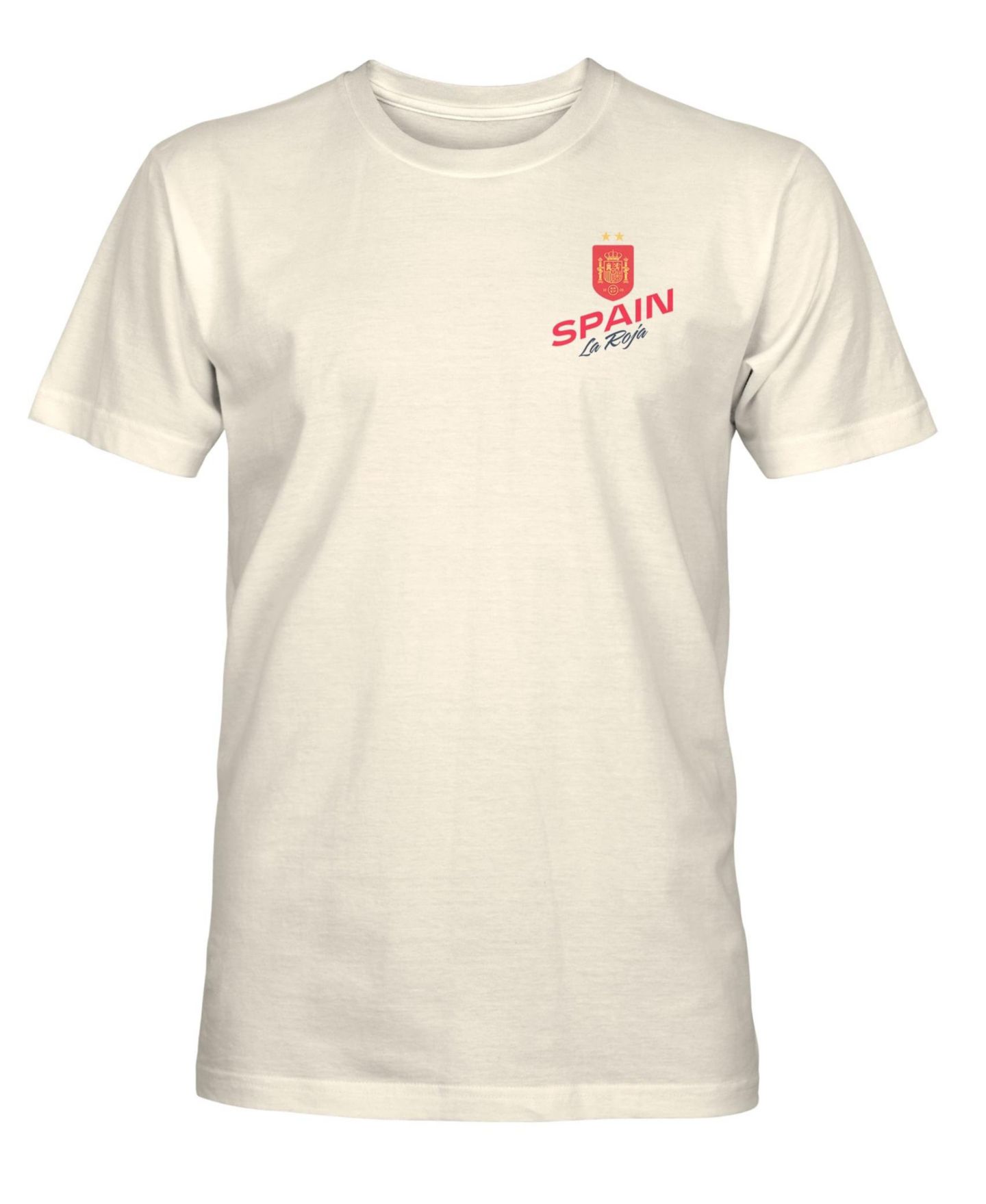 Мужская футболка 1863FC Cream Spain National Team Flourish — фото 2