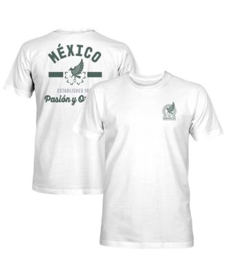 Men's White Mexico National Team Bars T-Shirt