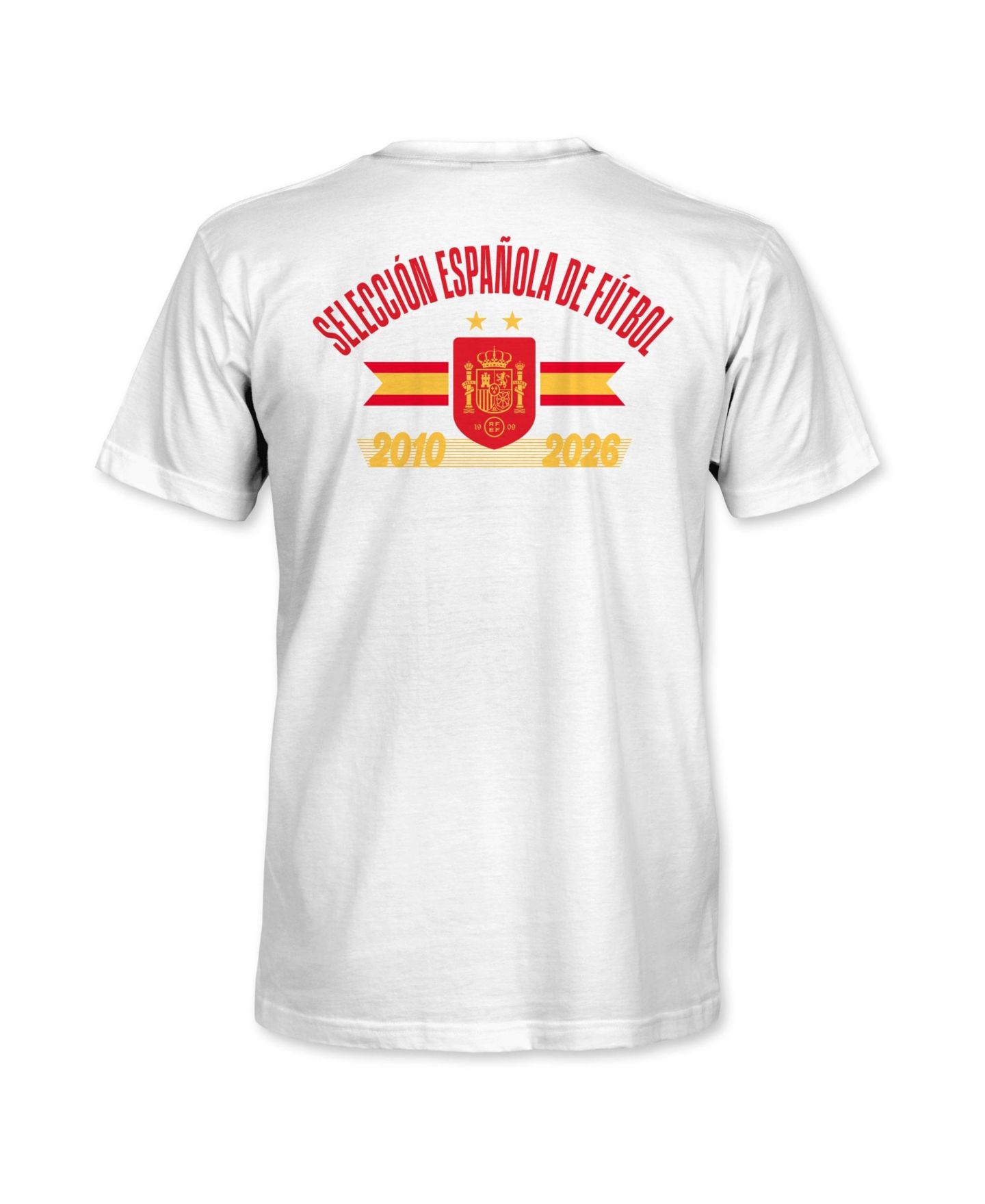 Мужская футболка 1863FC White Spain National Team 2026 Champions — фото 3