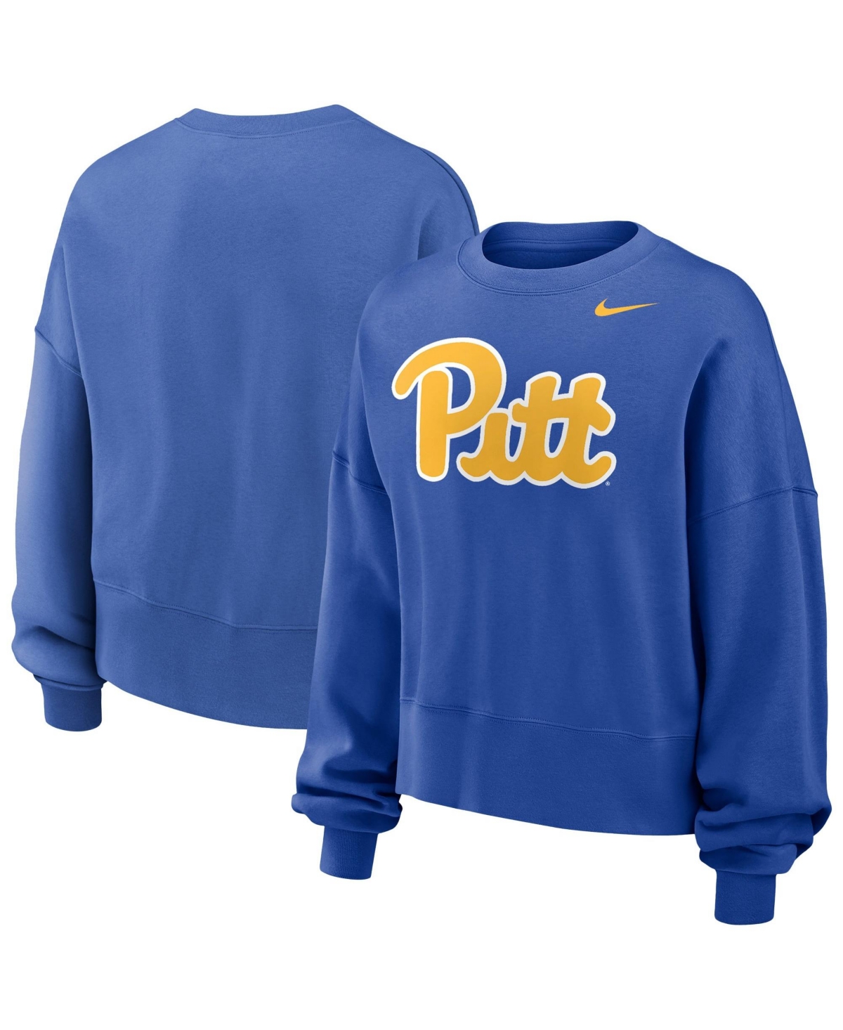 Nike Women's Royal Pitt Panthers Phoenix Fleece Pullover Sweatshirt - Royal
