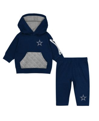 Toddler Navy Dallas Cowboys Drive Stopper Fleece, 2-Piece Set