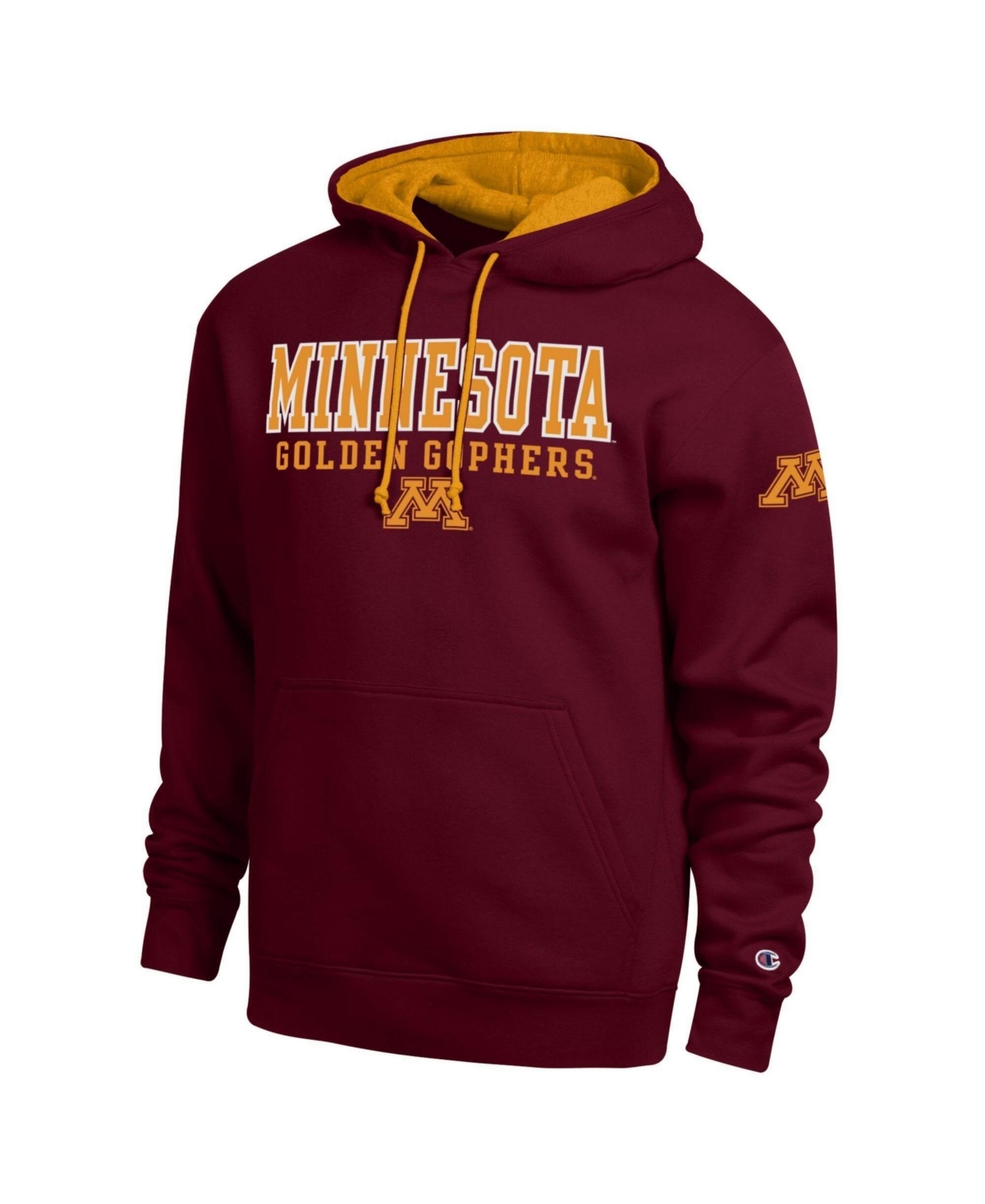 Champion Men's Maroon Minnesota Golden Gophers Contrast Hoodie - Maroon