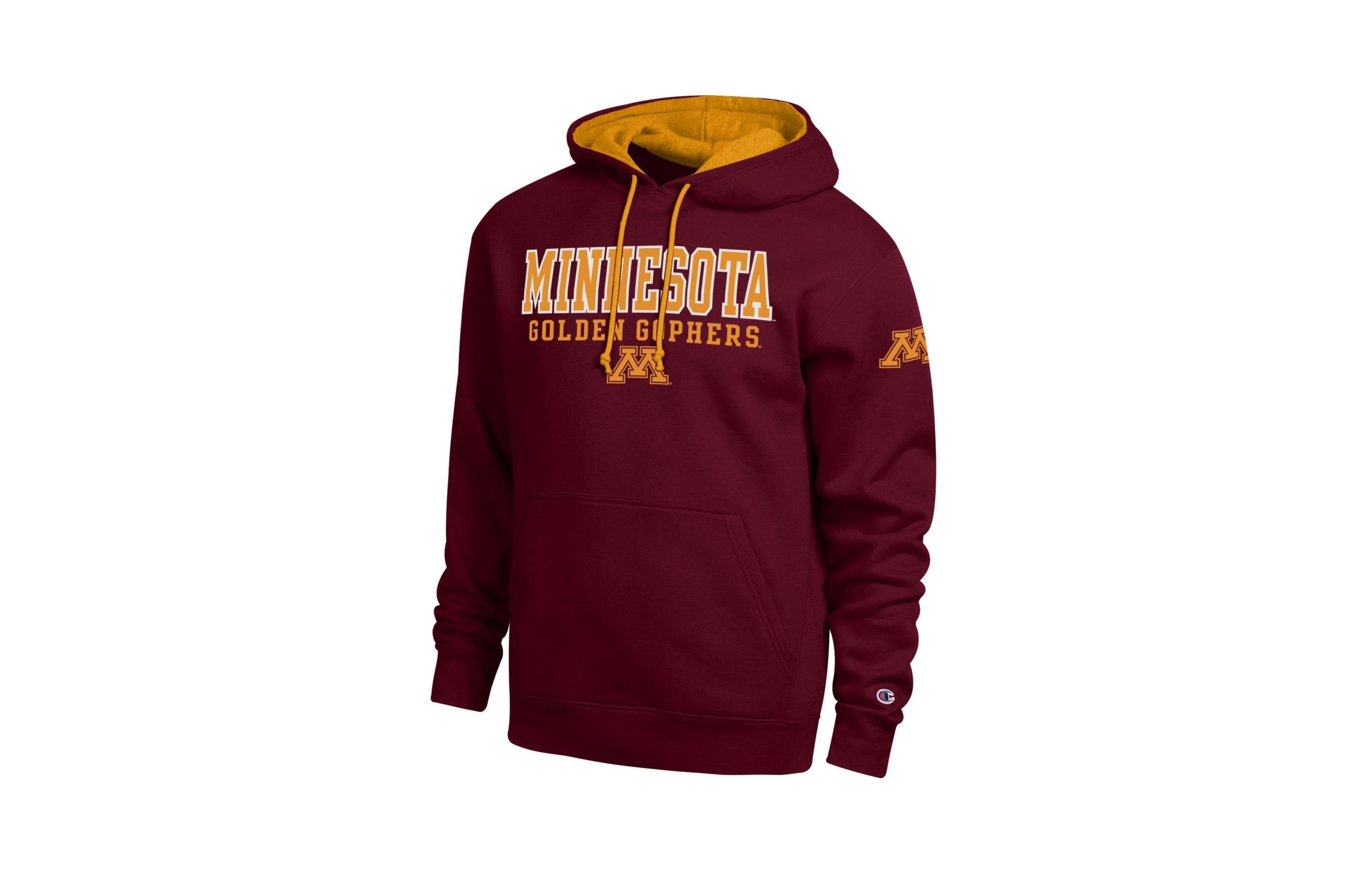 Champion Men's Maroon Minnesota Golden Gophers Contrast Hoodie