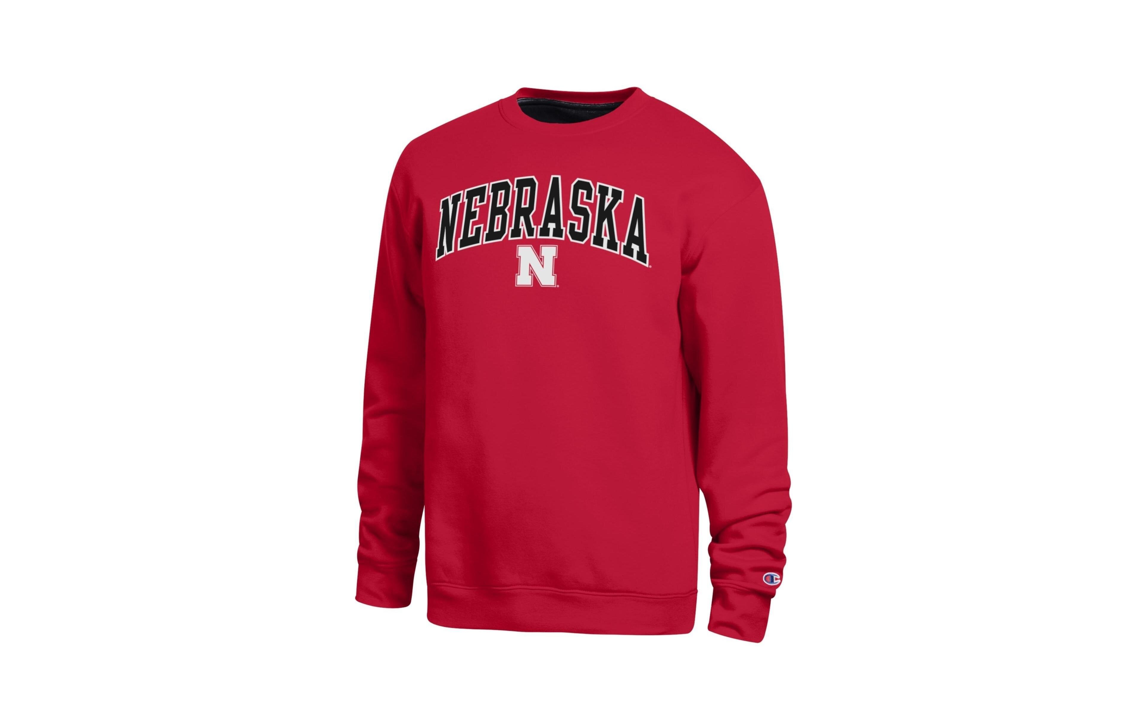 Champion Men's Scarlet Nebraska Huskers Arch Sweatshirt