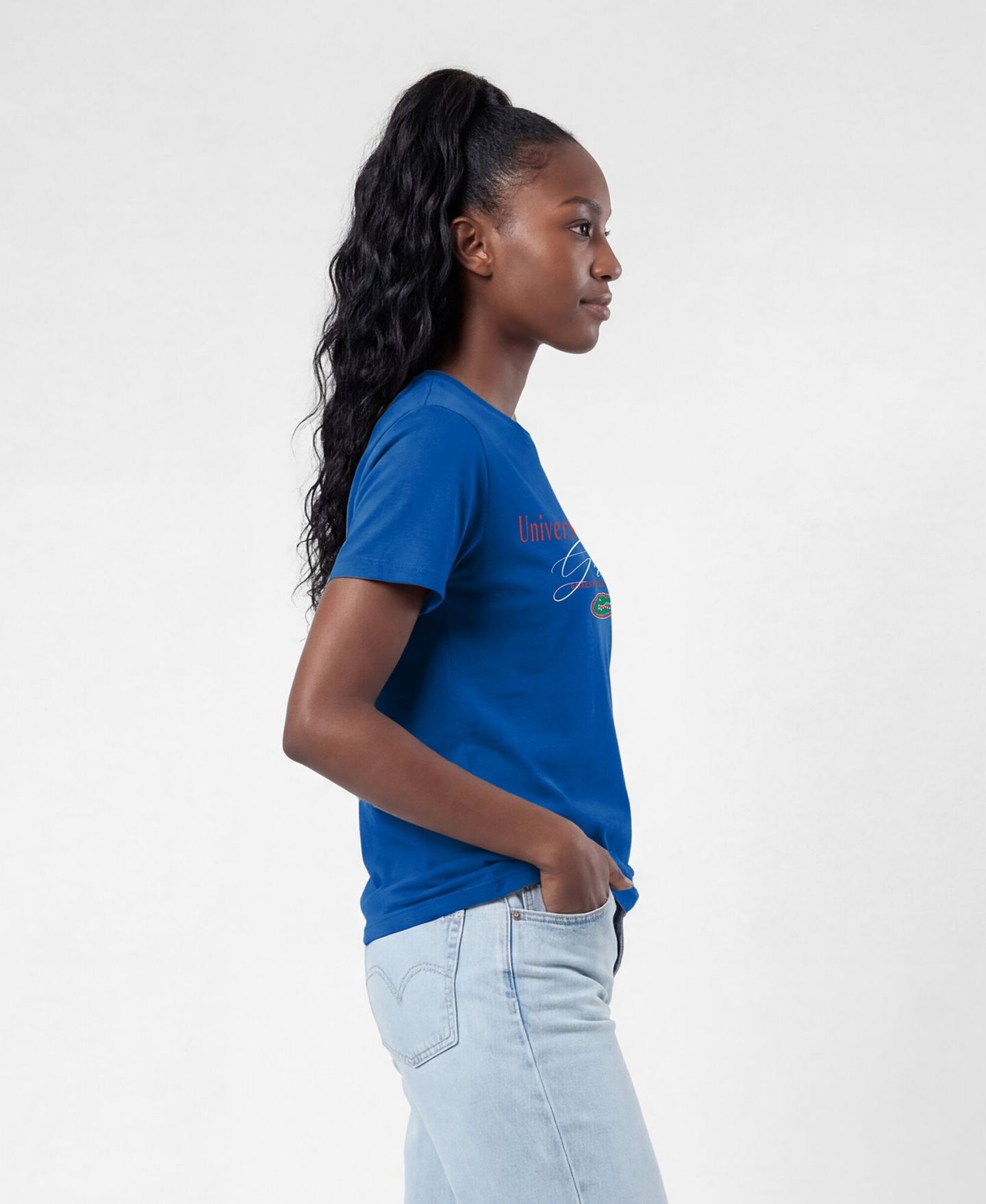 Женская футболка Champion Royal Florida Gators Lifestyle — фото 4