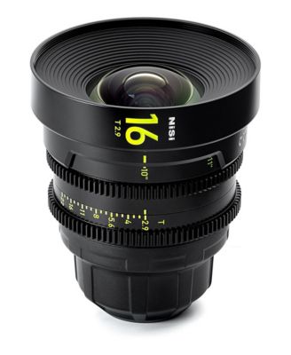 65 PRIME 16mm T2.9 Ultra-Wide Large-Format Cinema Lens, PL Mount