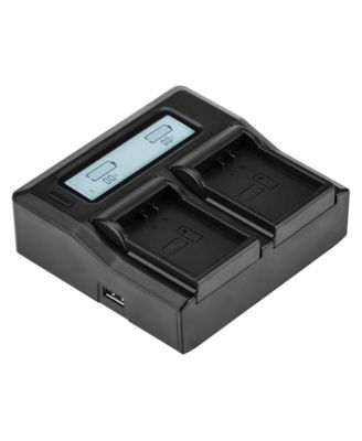 Dual Smart Charger with LCD Screen, Compatible with Nikon EN-EL21