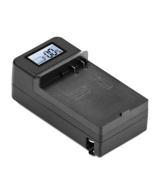 Compact Smart Charger with LCD Screen for Canon BP-406