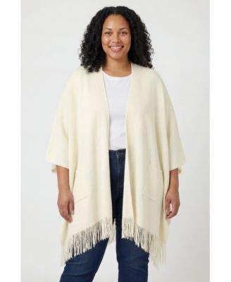 Women's Within Fringed Cape Sweater