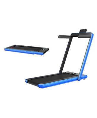 2.25HP 2 in 1 Folding Treadmill with APP Speaker Remote Control, for Home Cardio and Fitness Training