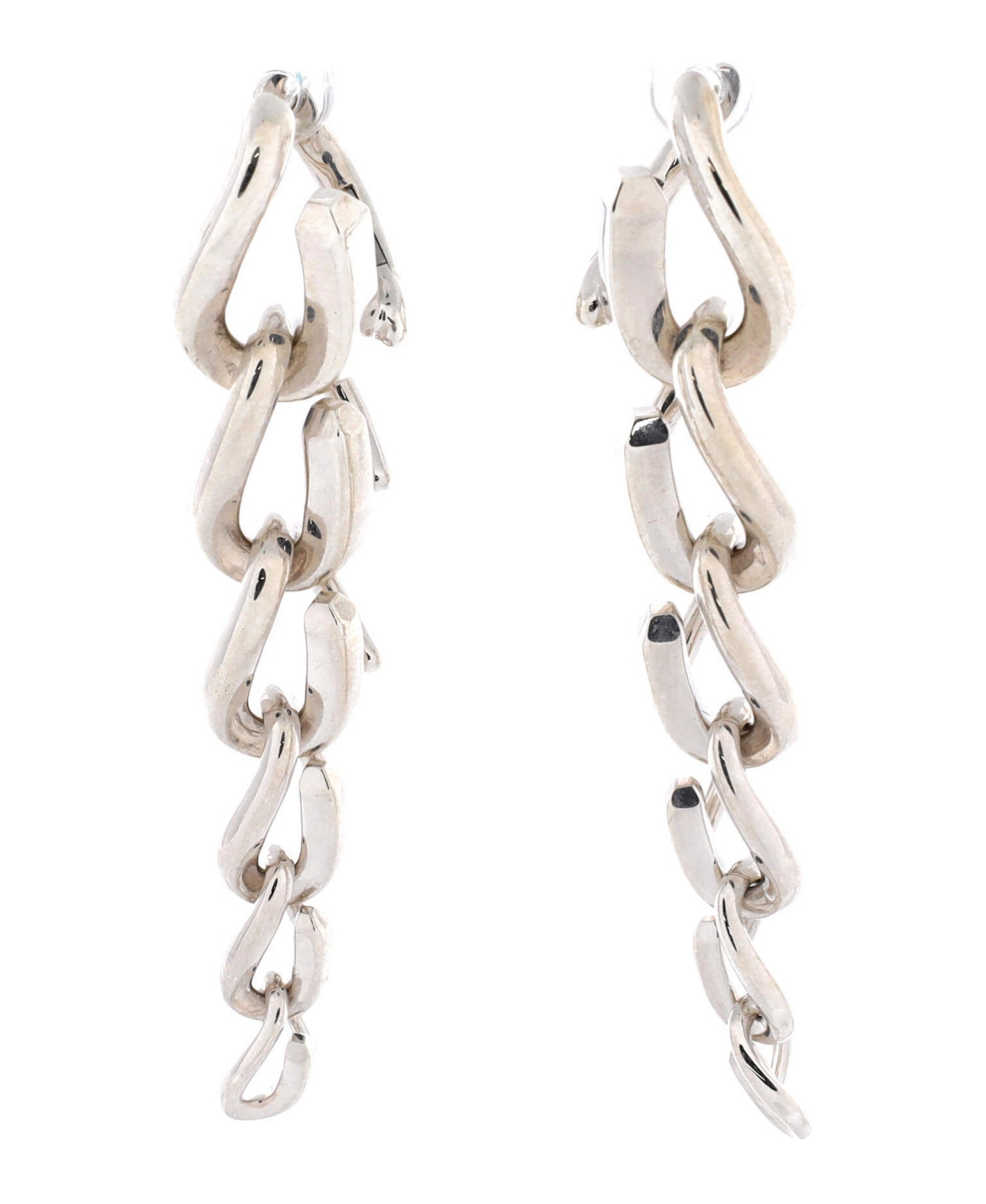 Pre-Owned Tiffany & Co Forge Link Dangle Earrings - Sterling silver, sterling silver