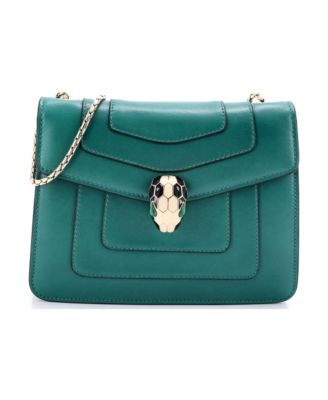 Small Serpenti Forever Square Shoulder Bag Leather