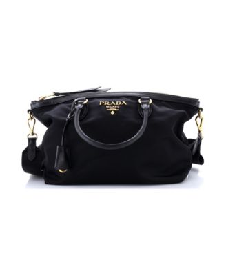Small Convertible Zip Tote Tessuto