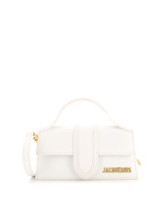 Le Bambino Top Handle Flap Bag Leather