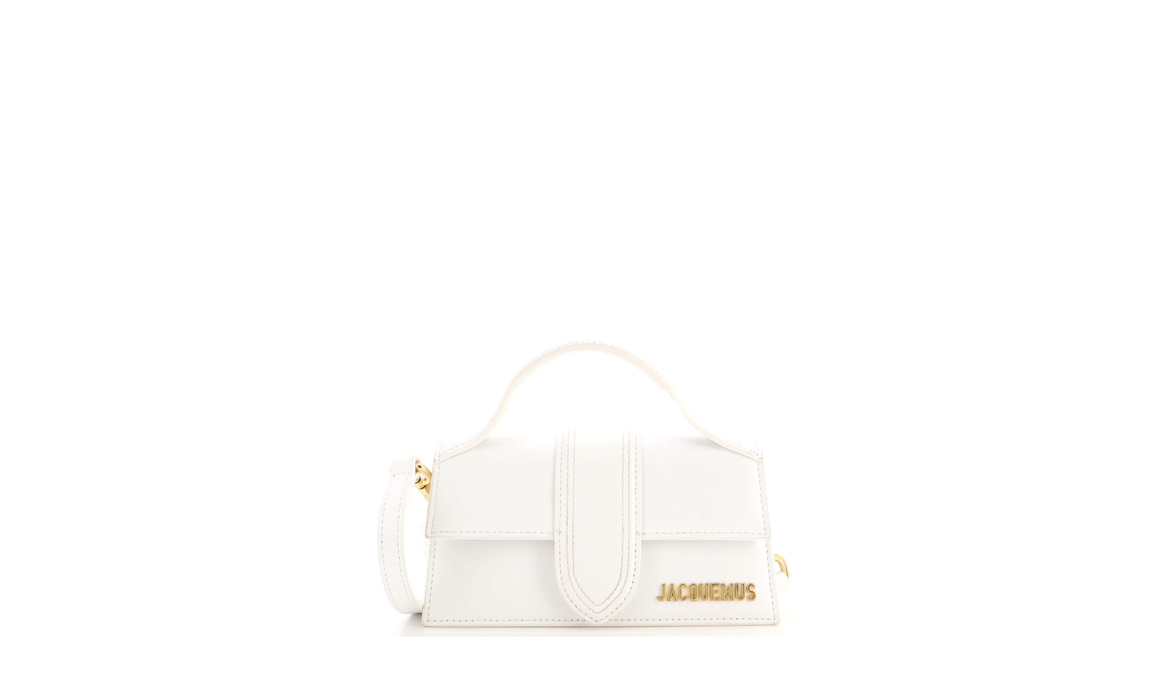 Pre-Owned Jacquemus Le Bambino Top Handle Flap Bag Leather