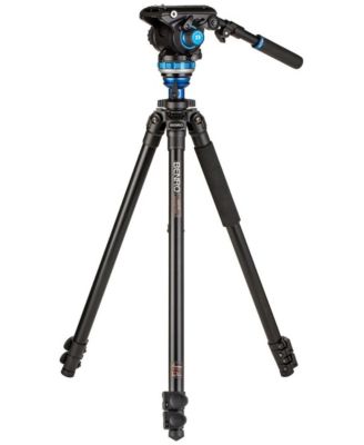 A2573FS6PRO Aluminum Video Tripod with S6Pro Fluid Video Head