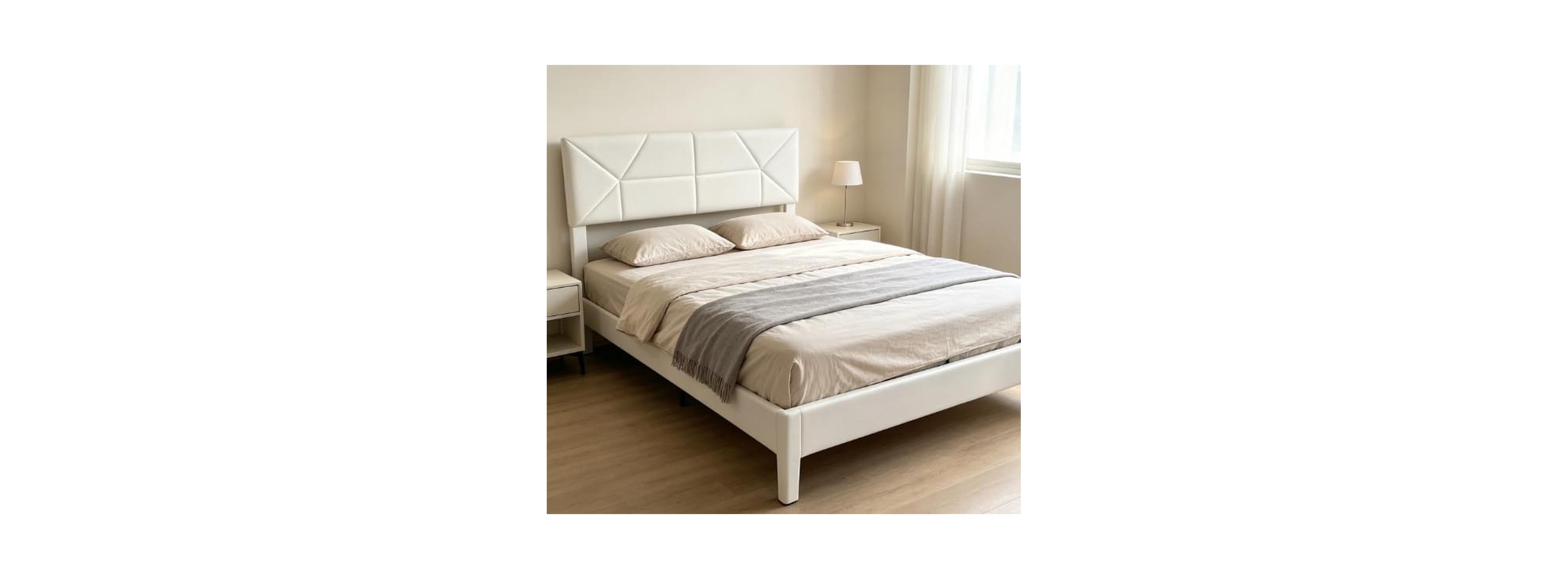gaomon Bed Frame With Headboard, Velvet Upholstered Bed Frame Featuring Rgb Led Light