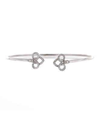 Pre-Owned Tiffany and Co Fleur de Lis Wire Bracelet