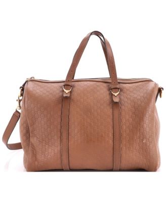 Medium Nice Boston Bag Microguccissima Leather