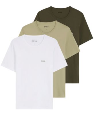 Men's Short-Sleeve Crewneck Classic-Fit T-Shirt, 3-Pack