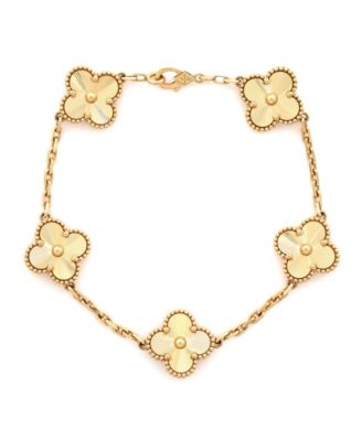 Vintage Alhambra 5 Motifs Bracelet