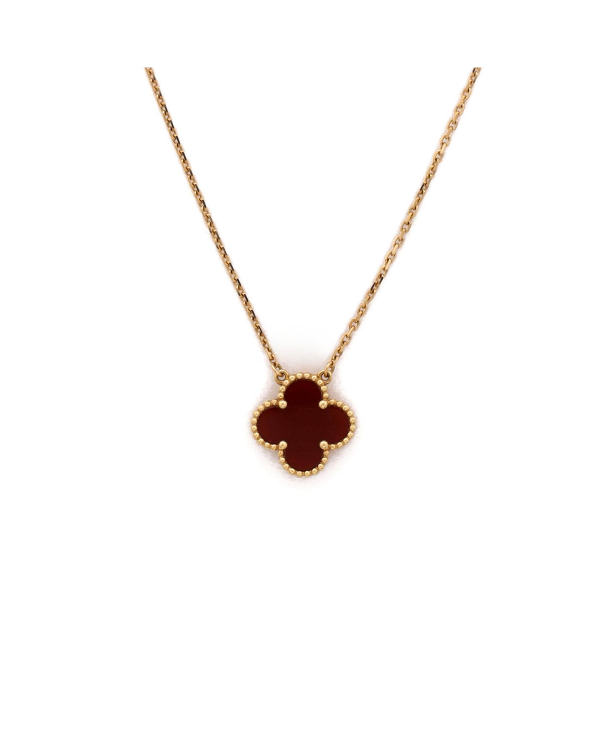 Pre-Owned Van Cleef & Arpels Vintage Alhambra Pendant Necklace - 18k yellow gold