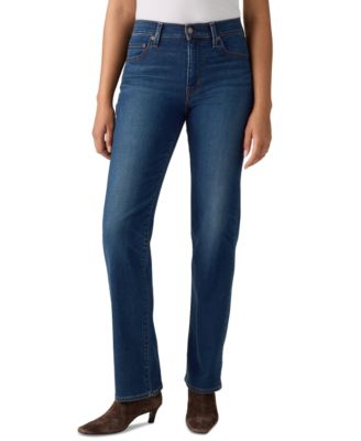 Premium Women's 723 High-Rise Straight-Leg Stretch Jeans 32"