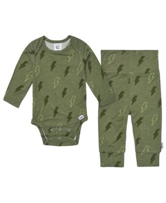 Baby Girls New born-24M 2-Piece Onesie Pant Set