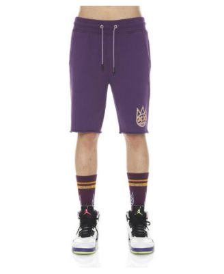 Men's Loose-Fit French-Terry Raw-Hem Sweat Shorts, 10" Inseam