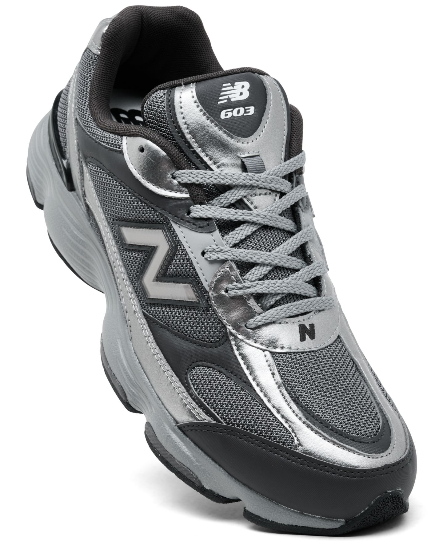 Кроссовки New Balance 603 Casual, цвет: Серый / Чёрный — фото 7