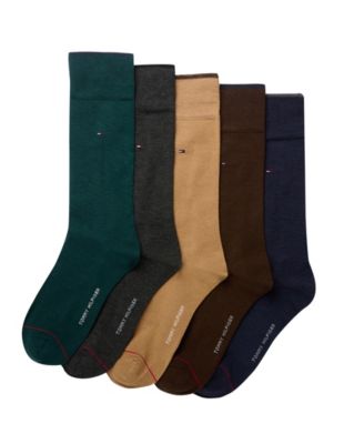 Men's Dress Socks, 5-Pack