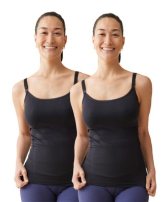 Women's Seamless Shaping Postpartum and Nursing Cami 2-Pack