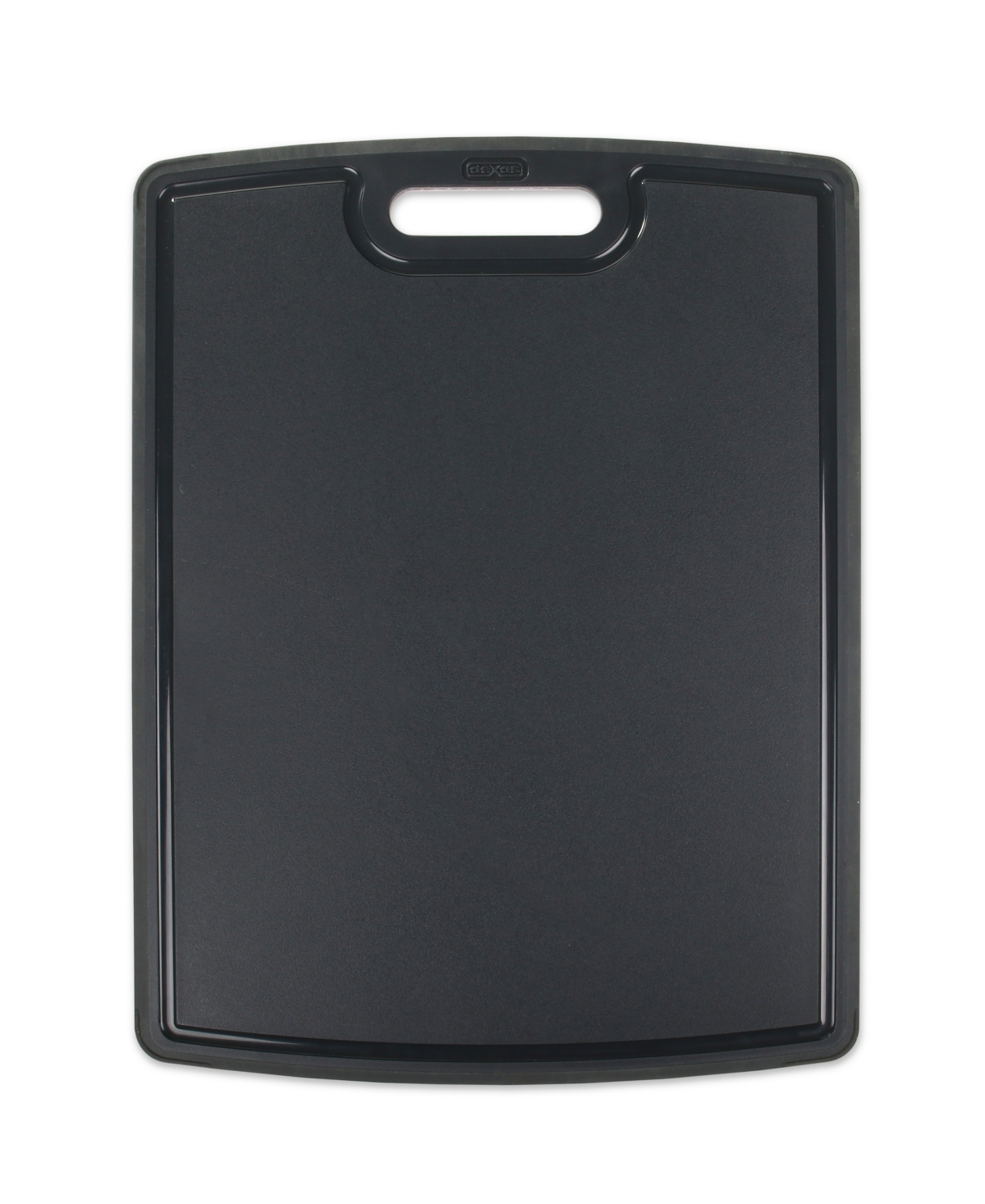 Dexas Poly Duo Cutting Board, 11" x 14.5" - Dark Gray