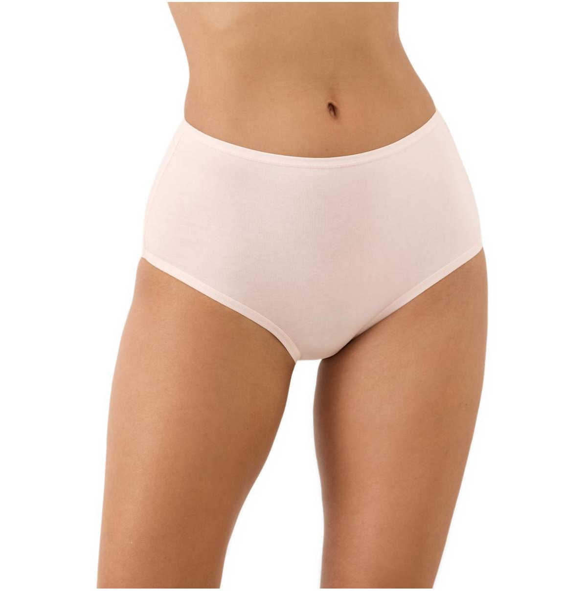 Pact Women's Everyday High Rise Brief 5-Pack - Warm neutrals edit