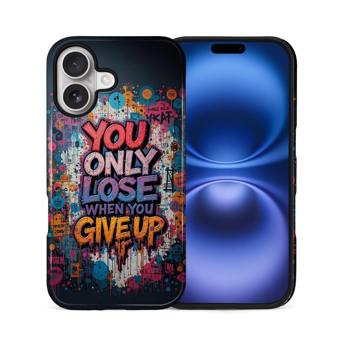Lisen Give Up Club 2-Layer Phone Case Compatible with Apple iPhone 14 Pro Max - Give up club for iphone 16