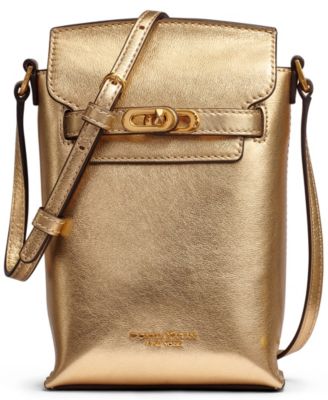 Bridgehampton North-South Leather Adjustable Mini Crossbody Handbag