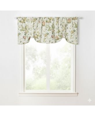 Ellis Curtain 48% Cotton 52% Polyester Abigail Traditional Hydrangea ...
