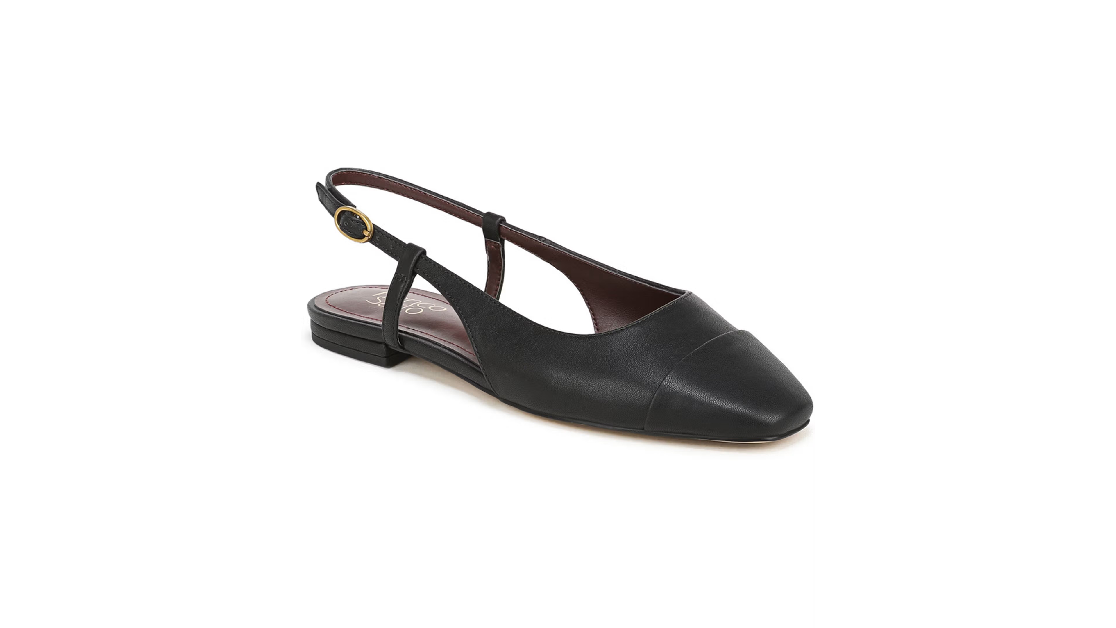 Franco Sarto Women's Virai Square Toe Slingback Flats