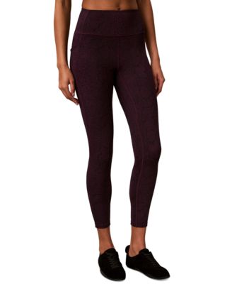 Women's Icon Sport 7/8 Snake-Print High-Rise Leggings