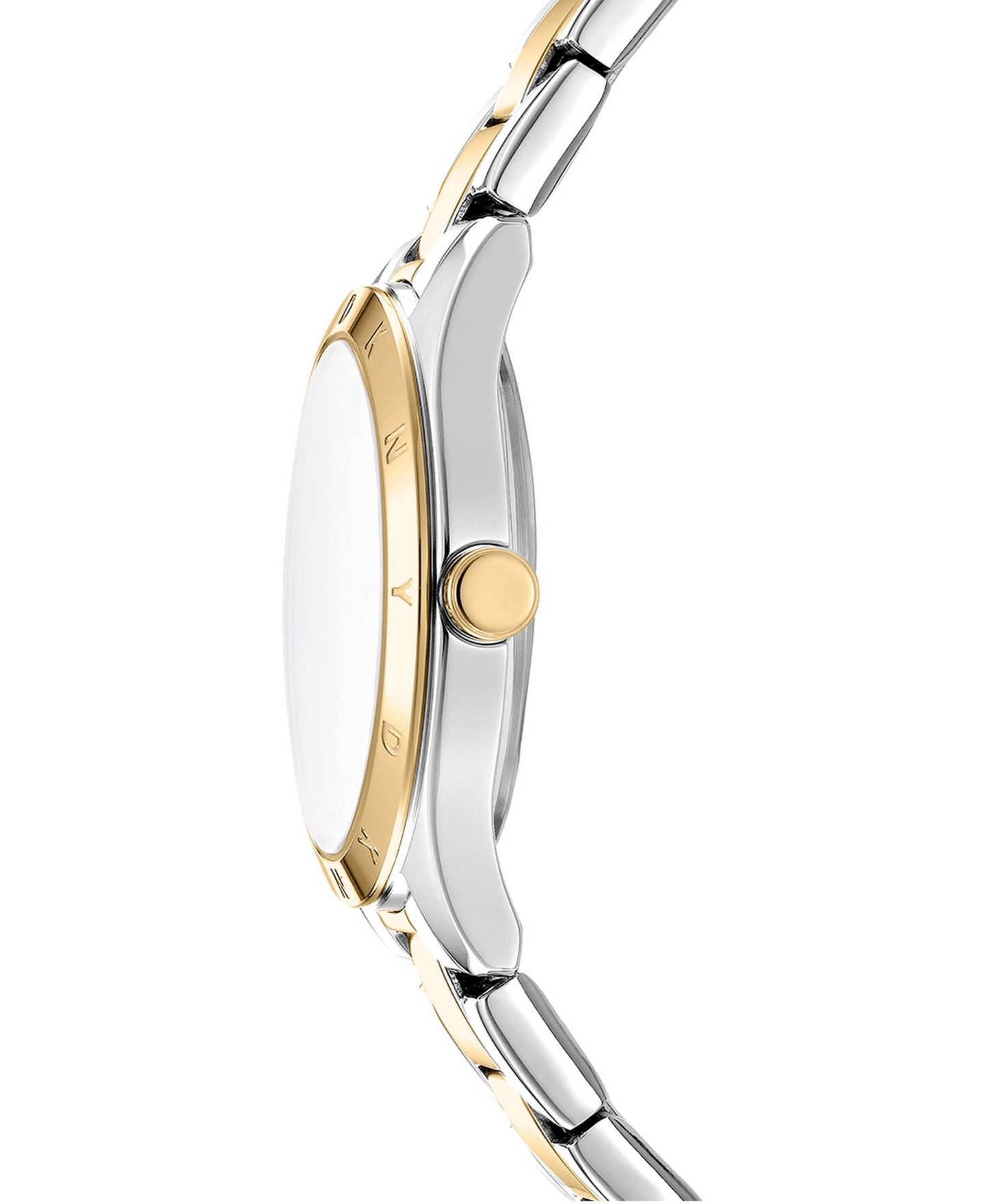 Женские часы DKNY Quartz Two-Tone Stainless Steel Bracelet Watch, 32mm, цвет: Двухцветный — фото 3