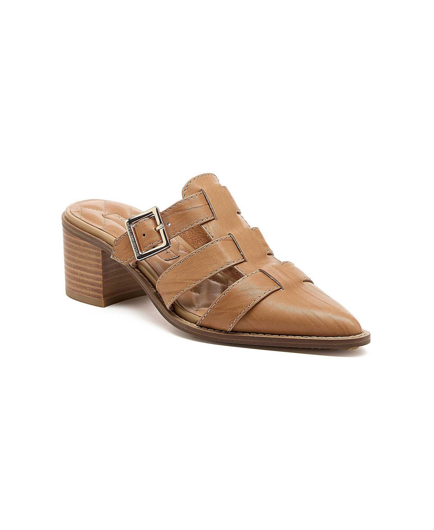 Женские сабо Kelsi Dagger BK Mitchie Pointed-Toe Block-Heel, цвет: Овсяный — фото 1