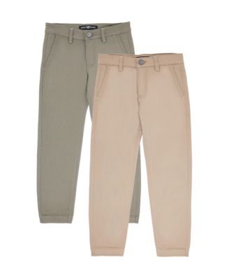 Big Boys 8 -18 Flex Waist Jogger Commuter Pants (Set Of 2