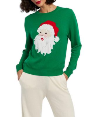 Women's Wool-Cashmere Santa's Sweater