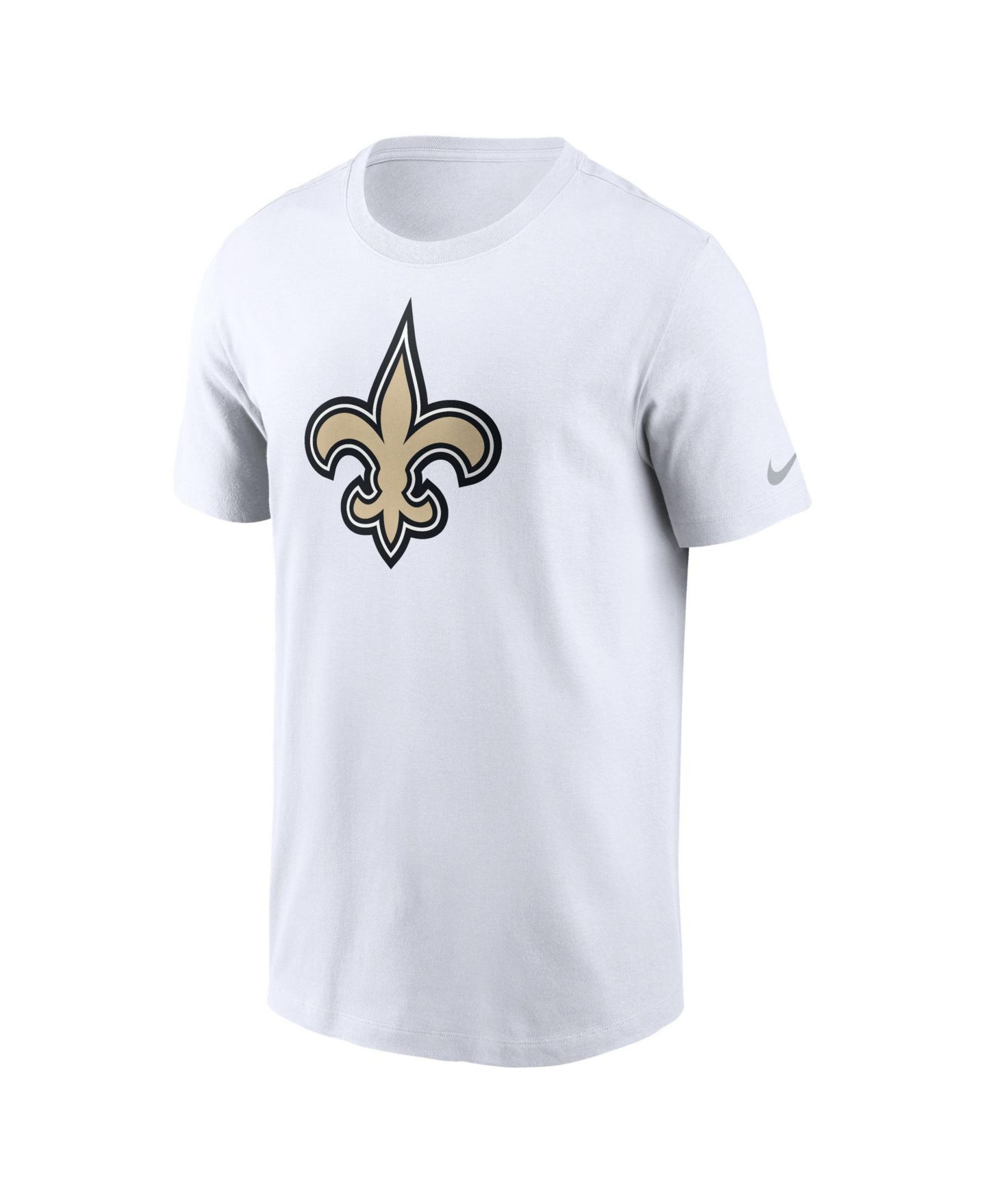 Мужская футболка Nike White New Orleans Saints Essential Logo — фото 4