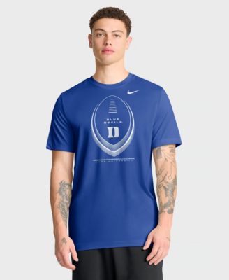 Men's Royal Duke Blue Devils Primetime Legend Football Icon Dri-FIT T-Shirt