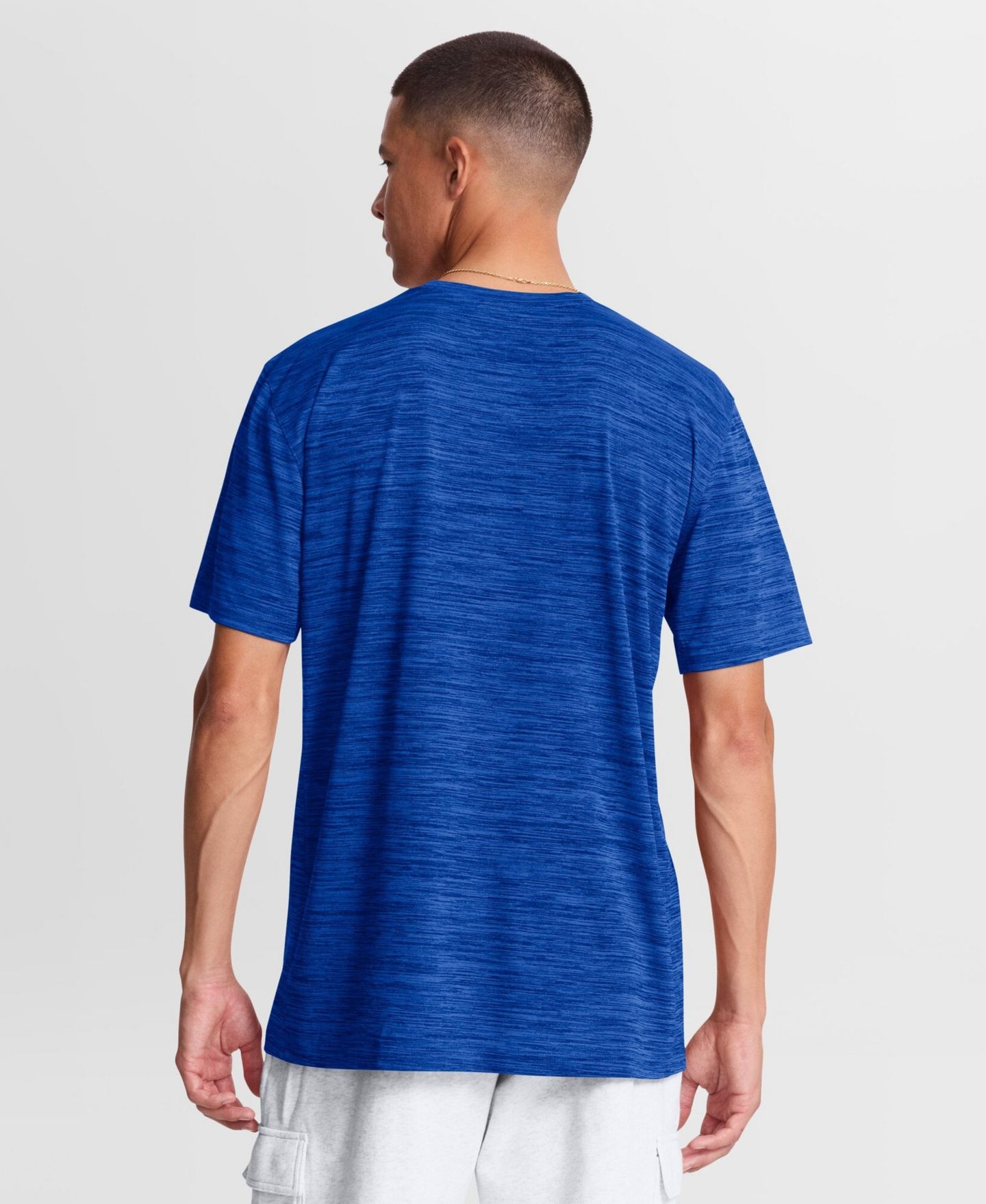 Мужская футболка Nike Royal Duke Blue Devils Sideline Velocity Dri-FIT — фото 2